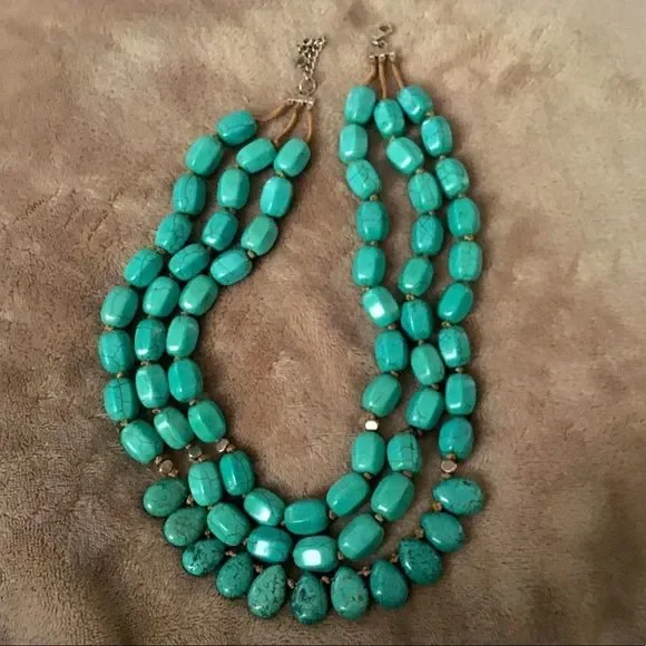 SILPADA N3023 Drops Of The Ocean Turquoise Necklace NIB